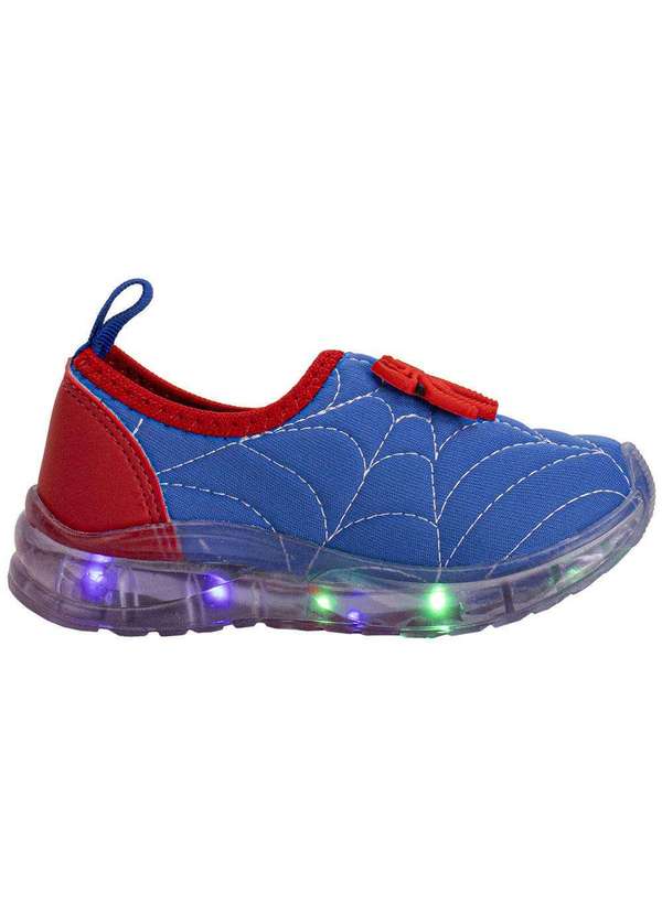 Fuffy - Tênis Infantil Led Fuffy 15722 Azul/Vermelho 5