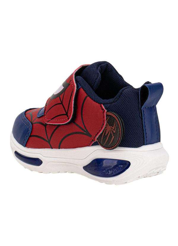 Minipé - Tênis Infantil Led Minipé 2516v - Azul/Vermelho 3