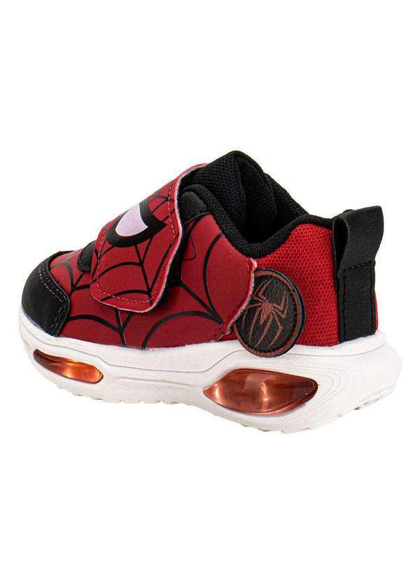 Minipé - Tênis Infantil Led Minipé 2516v - Vermelho/Preto 3