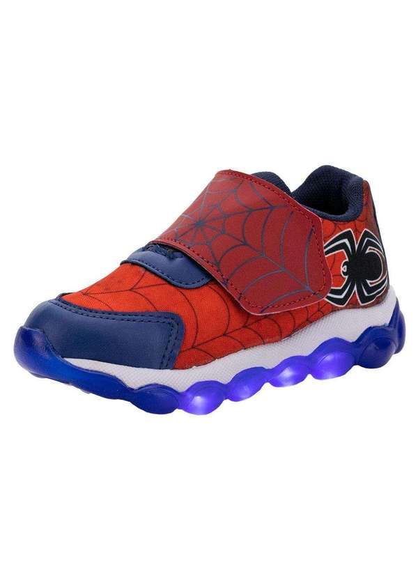 Minipé - Tênis Infantil Led Minipé - Mp2205 - Azul/Vermelho