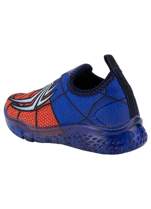 Minipé - Tênis Infantil Led Minipé Mp2424 - Azul/Vermelho 3