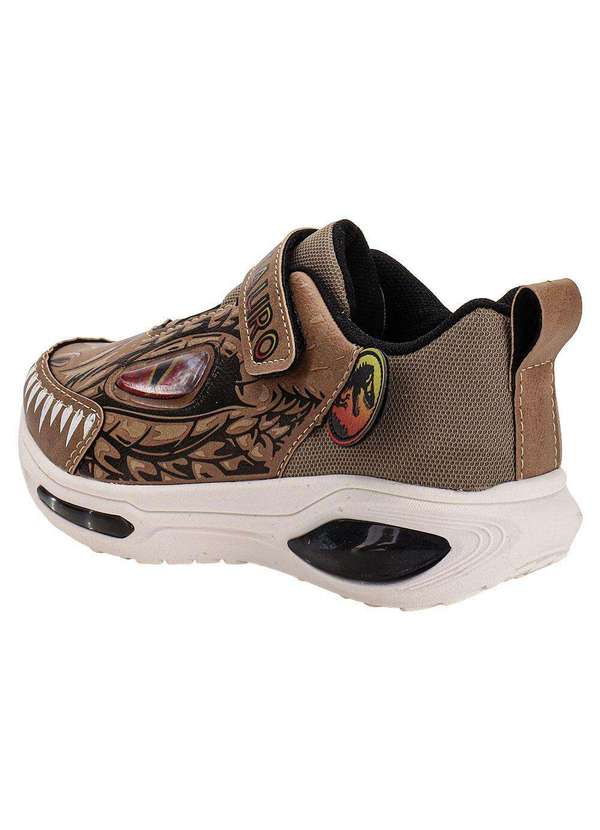 Minipé - Tênis Infantil Led Minipé Mp2522 - Bege 3