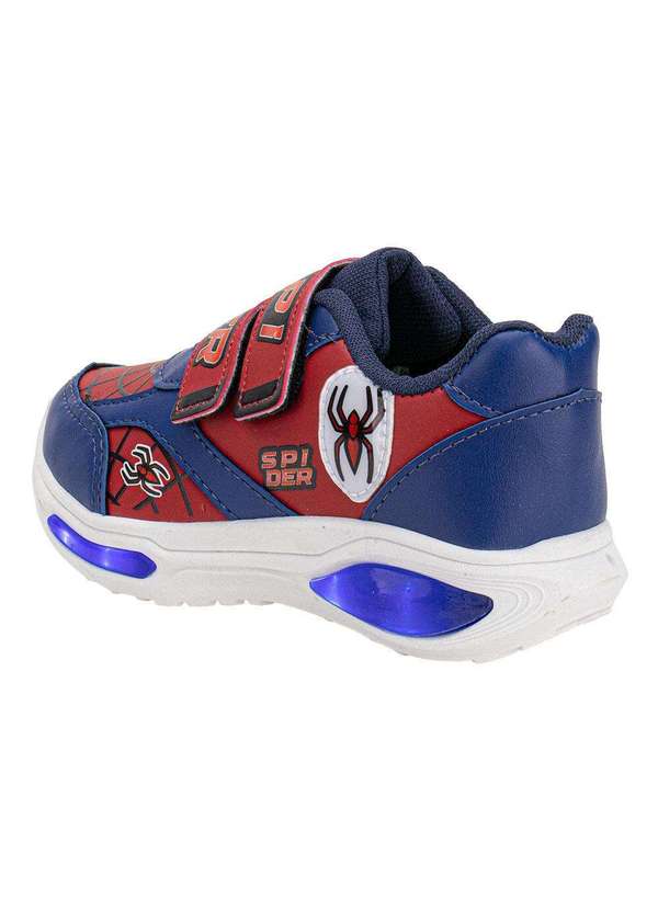 Minipé - Tênis Infantil Led Minipé Mp2537 - Azul/Vermelho 3