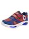 Minipé - Tênis Infantil Led Minipé Mp2537 - Azul/Vermelho - variação: - Azul/Vermelho