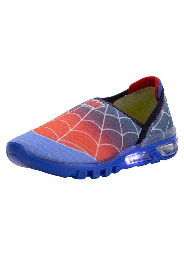 Kidy - Tênis Infantil Light Fun Kidy - 0350061 - Azul/Vermelho