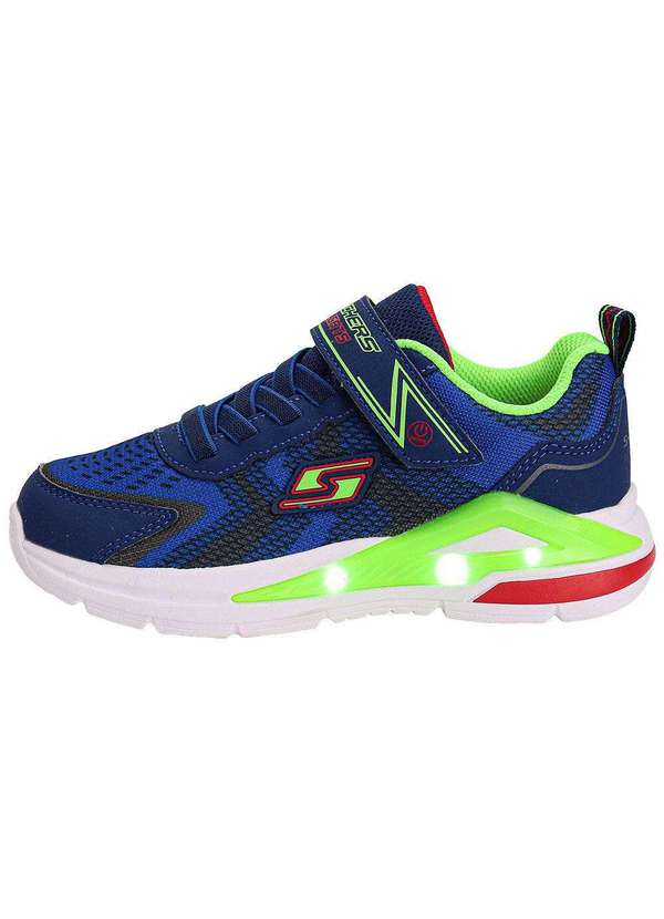 Skechers - Tênis Infantil Lights: Tri-Namics 2.0 Skechers 401660 - Azul/Verde 2