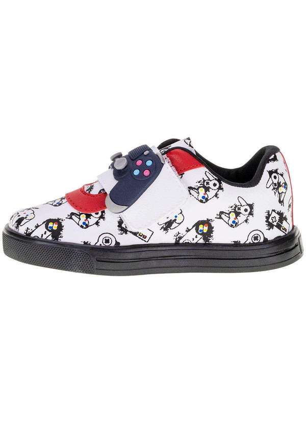 Lindo Jú - Tênis Infantil Lindo Jú - 15522 - Branco/Preto 2