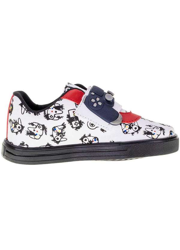 Lindo Jú - Tênis Infantil Lindo Jú - 15522 - Branco/Preto 5