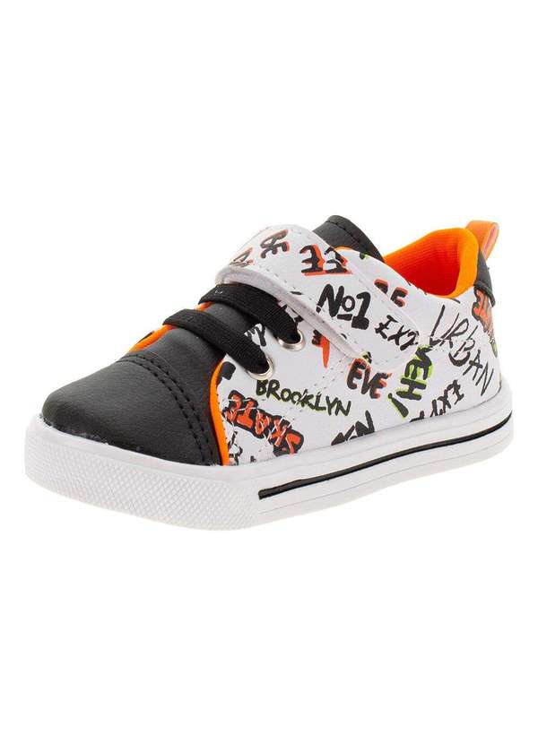 Tênis Infantil Lindo Jú 15522 Preto/Branco 01 Clovis Calcados