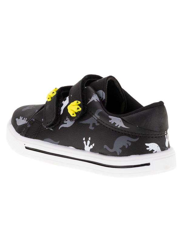 Lindo Jú - Tênis Infantil Lindo Jú - 15522 - Preto/Cinza 01 3