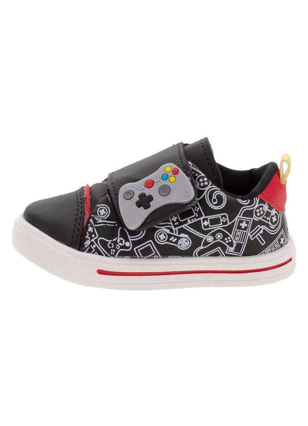 Lindo Jú - Tênis Infantil Lindo Jú - 15522 - Preto/Cinza 2