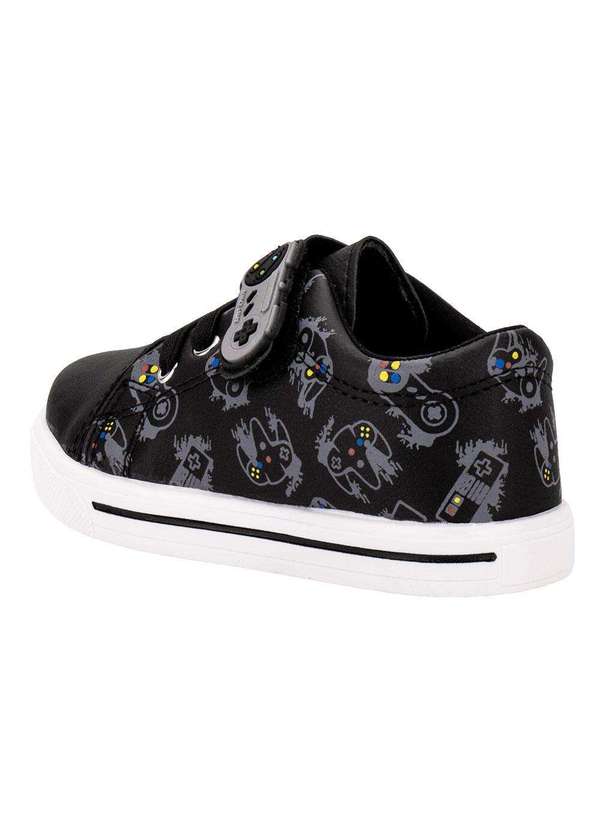 Lindo Jú - Tênis Infantil Lindo Jú - 15522 - Preto 03 3