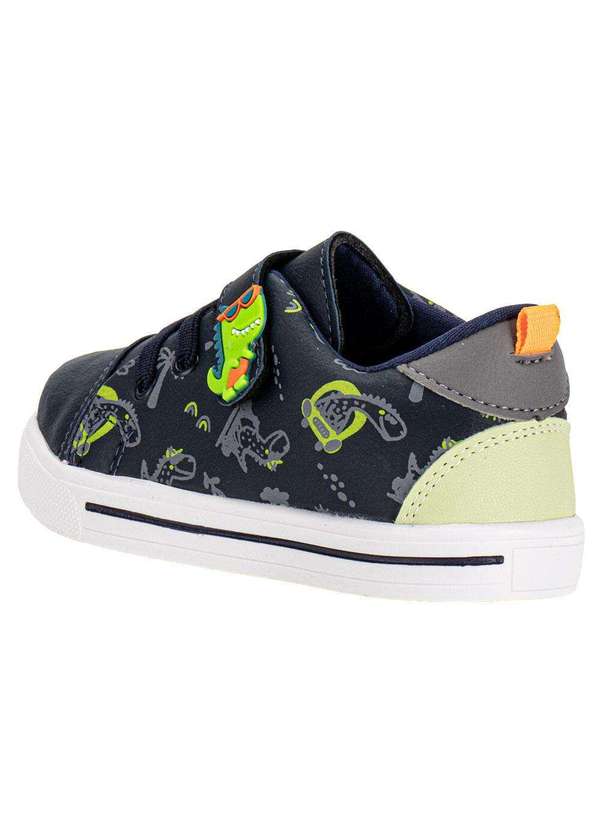 Lindo Jú - Tênis Infantil Lindo Jú - 15522 - Marinho/Verde 3
