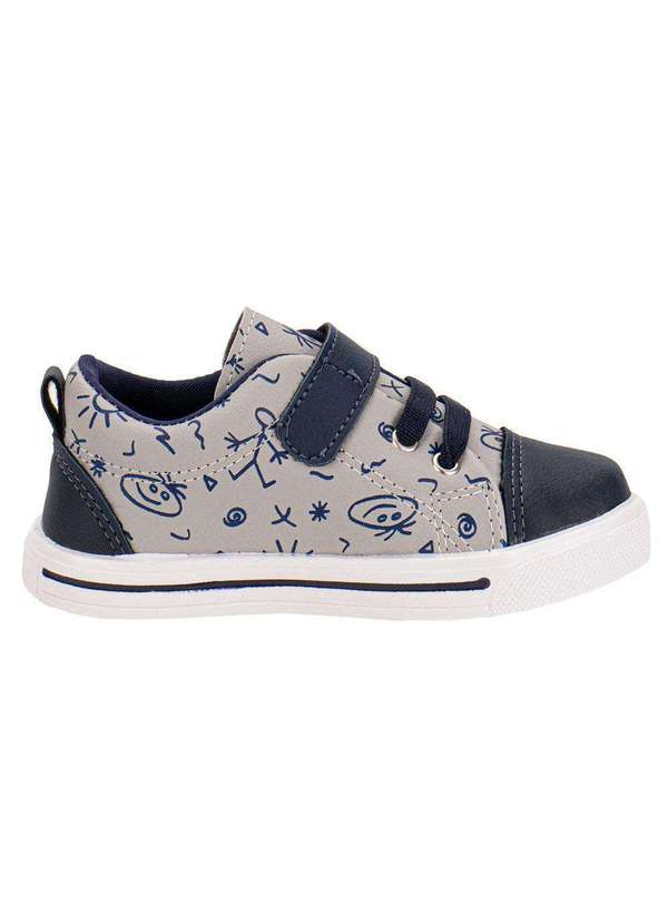 Lindo Jú - Tênis Infantil Lindo Jú - 15522 - Azul/Cinza 5