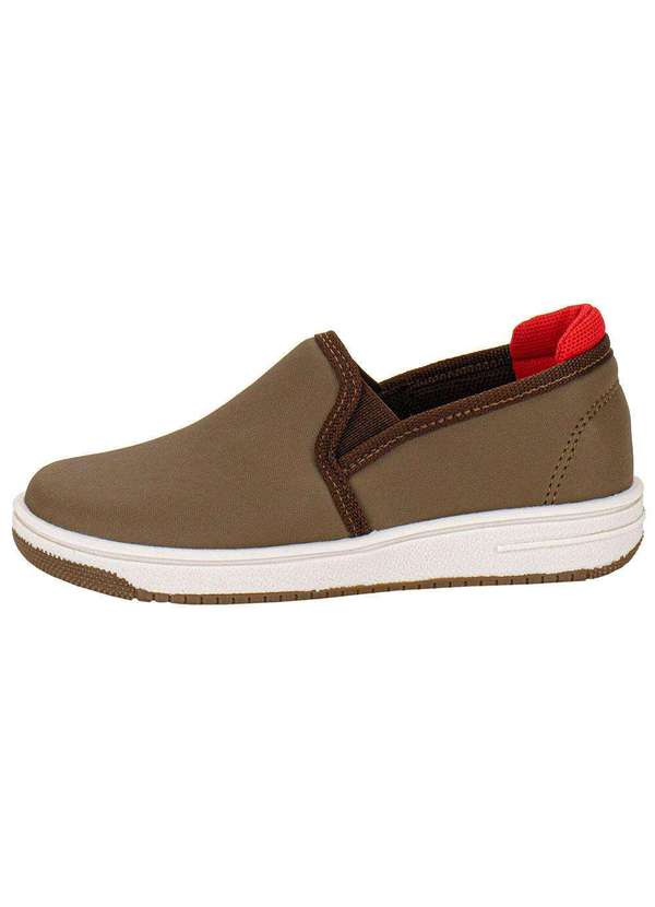 Funway - Tênis Infantil Masculico Slip On Funway Ffcg004 - Oliva 2