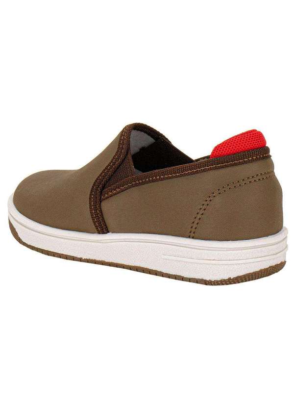 Funway - Tênis Infantil Masculico Slip On Funway Ffcg004 - Oliva 3