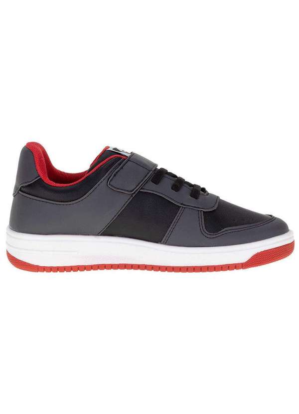 Finobel - Tênis Infantil Masculino Force Finobel - 308595 - Preto/Cinza 5