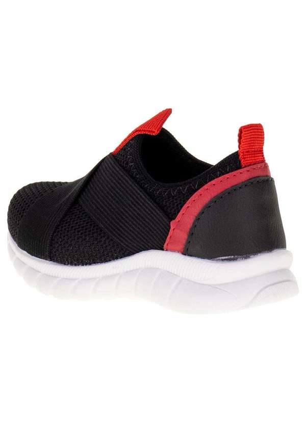 Kids Top - Tênis Infantil Masculino Kids Top - 0309 - Preto/Vermelho 3