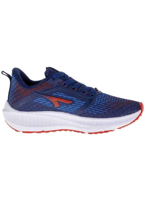 Ykes - Tênis Infantil Masculino Pegasus Ykes - 0200 - Azul/Vermelho 5