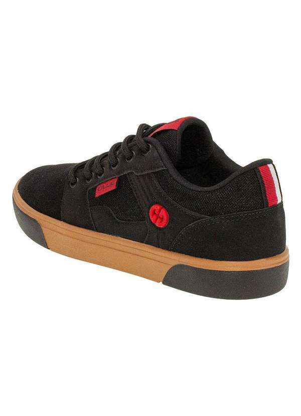 Ollie - Tênis Infantil Masculino Plazza Ollie - 400 - Preto/Vermelho 3