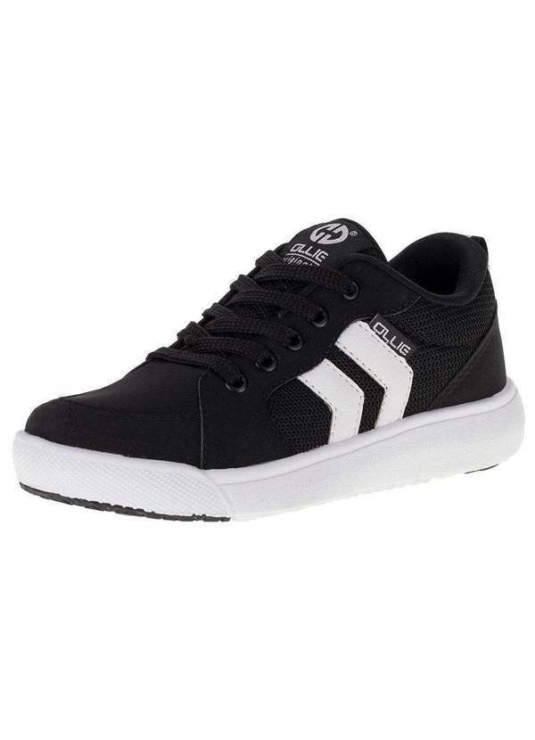 Ollie - Tênis Infantil Masculino Ultra Ollie - 502 - Preto/Branco