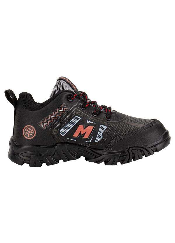 Minipé - Tênis Infantil Minipé Mp25049 - Preto/Vermelho 5