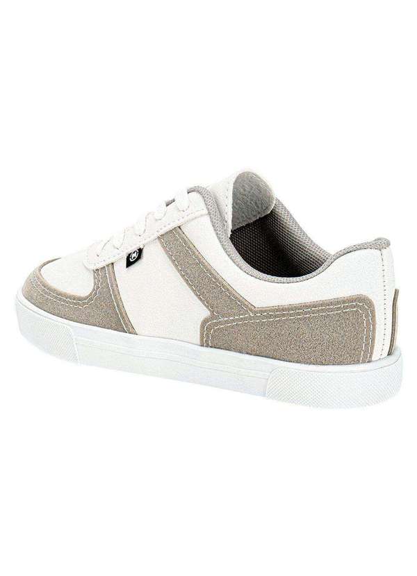 Molekinho - Tênis Infantil Molekinho 2801168 - Branco/Cinza 3