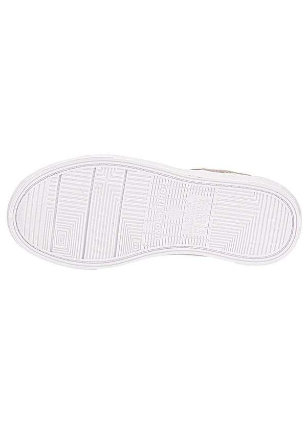 Molekinho - Tênis Infantil Molekinho 2801168 - Branco/Cinza 4