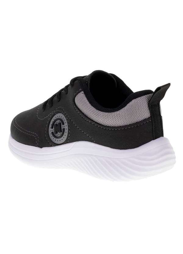 Molekinho - Tênis Infantil Molekinho 2832125 - Preto/Cinza 2