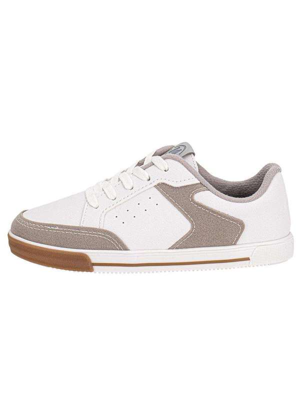 Molekinho - Tênis Infantil Molekinho 2842221 - Branco/Cinza 2