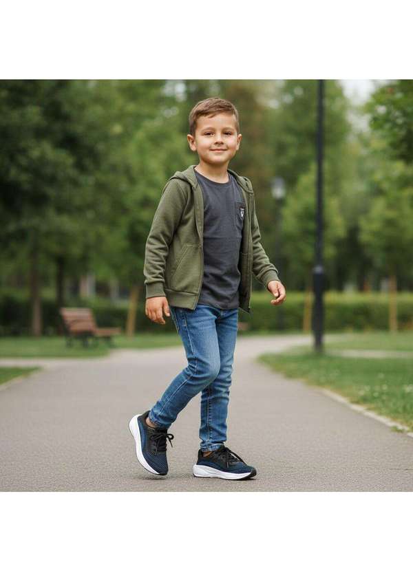 Molekinho - Tênis Infantil Molekinho 2869107 Preto/Azul 2