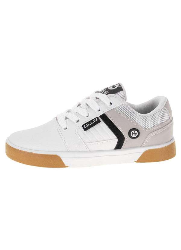 Ollie - Tênis Infantil Monster Ollie 418 - Branco/Cinza 2