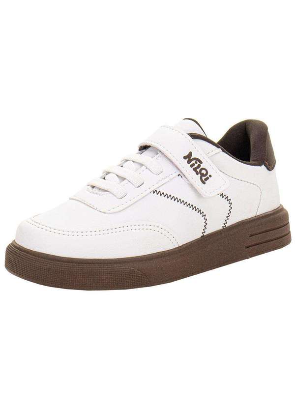 Nilqi - Tênis Infantil Nilqi 2177 - Branco