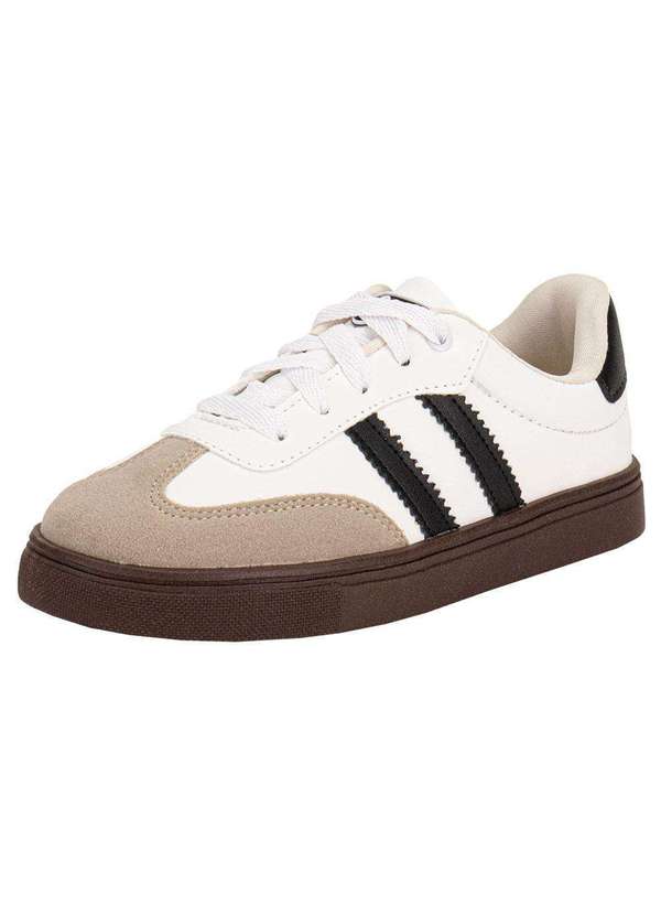 Nilqi - Tênis Infantil Nilqi 2291 - Branco/Preto
