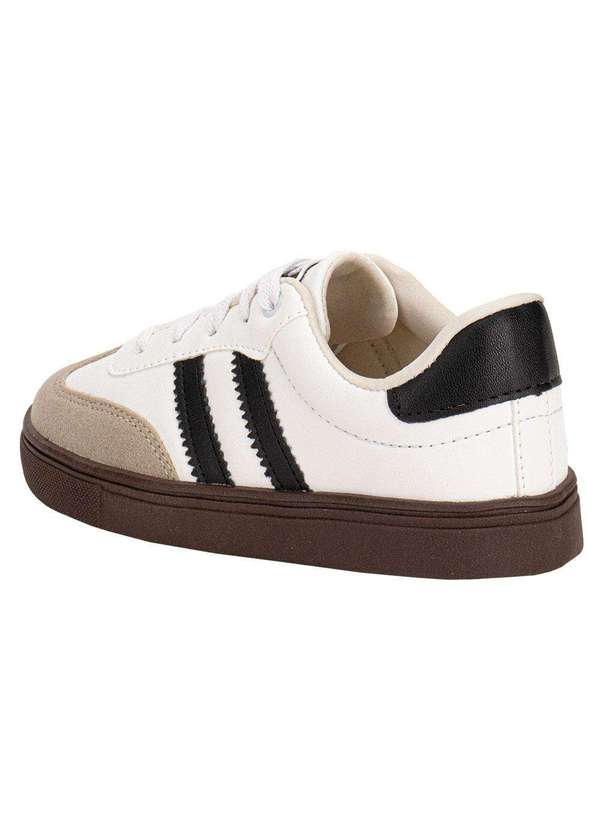 Nilqi - Tênis Infantil Nilqi 2291 - Branco/Preto 3