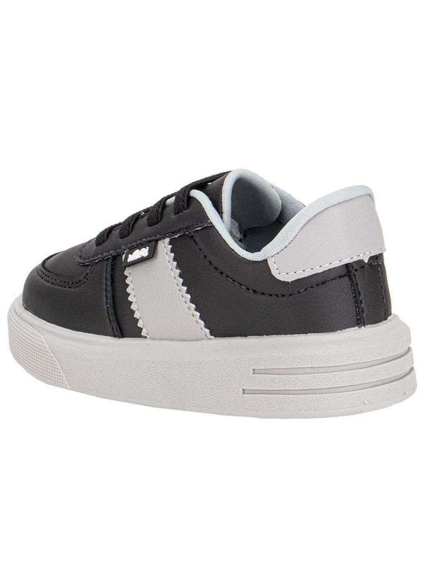 Nilqi - Tênis Infantil Nilqi 23102 Preto/Cinza 3