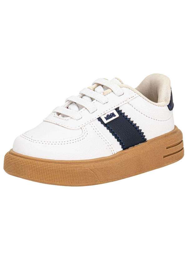 Nilqi - Tênis Infantil Nilqi 23102 Branco/Azul 1