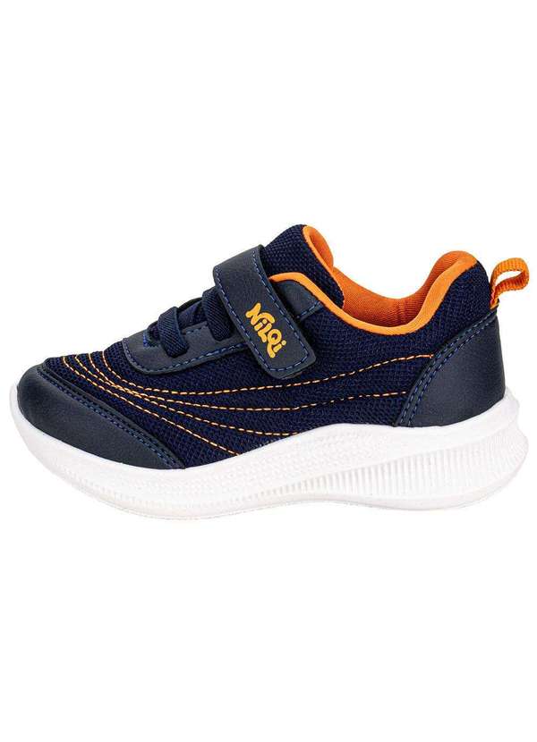 Nilqi - Tênis Infantil Nilqi 23301 Azul/Laranja 2