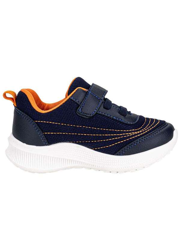 Nilqi - Tênis Infantil Nilqi 23301 Azul/Laranja 5