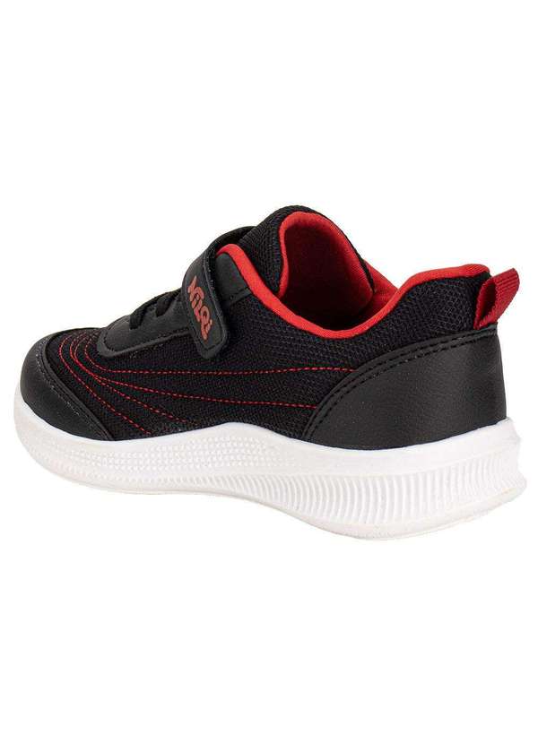 Nilqi - Tênis Infantil Nilqi 23401 Preto/Vermelho 3