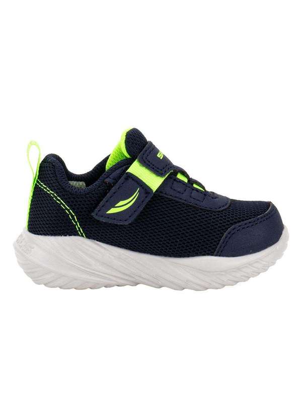 Skechers - Tênis Infantil Nitro Sprint Swift Buddies Skechers 407313n - Marinho 5