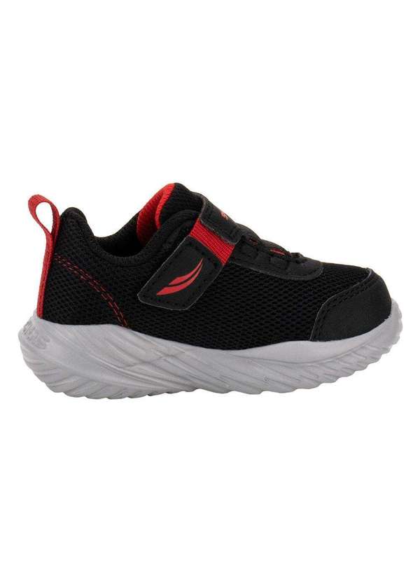 Skechers - Tênis Infantil Nitro Sprint Swift Buddies Skechers 407313n - Preto/Vermelho 5