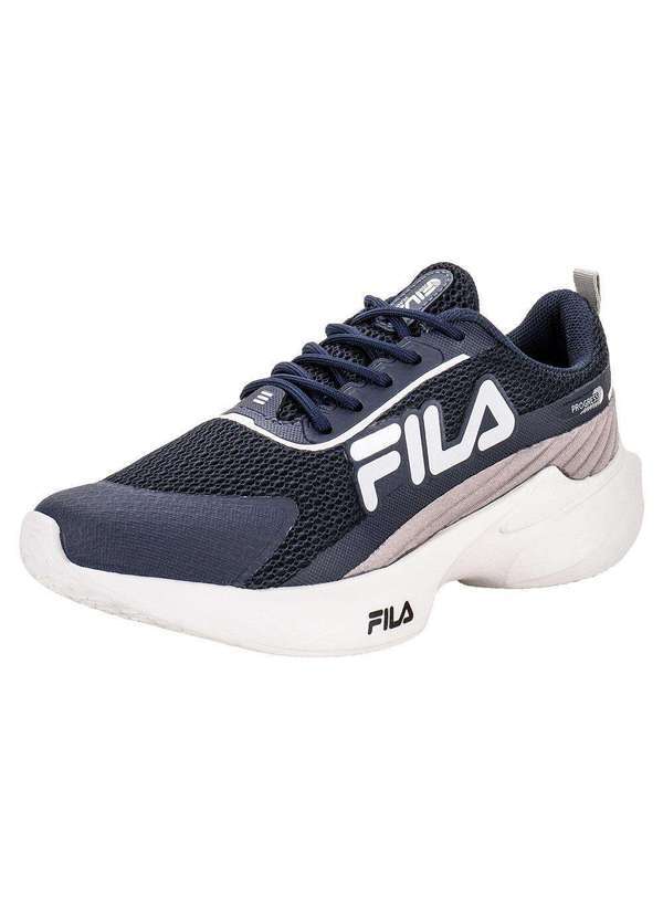Fila - Tênis Infantil Progress Fila F04k00017 - Azul/Cinza