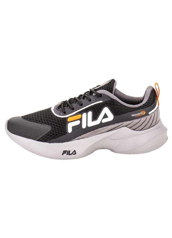 Fila - Tênis Infantil Progress Fila F04k00017 - Preto/Cinza 2