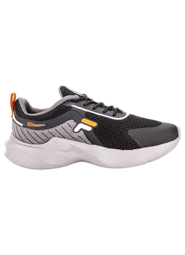Fila - Tênis Infantil Progress Fila F04k00017 - Preto/Cinza 5