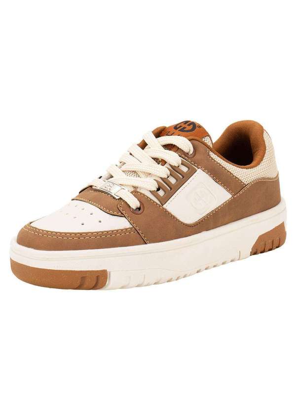 Ollie - Tênis Infantil Rocky Ollie 417 - Camel