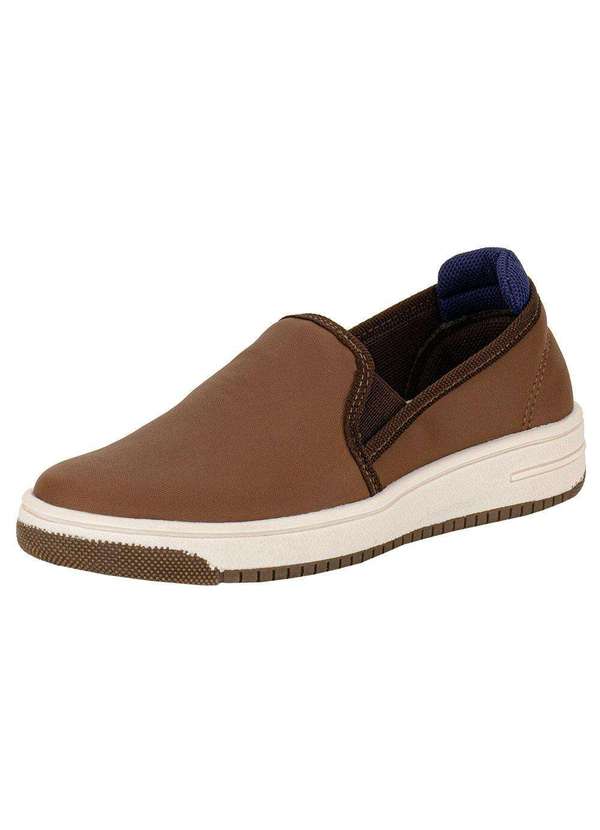 Funway - Tênis Infantil Slip On Funway Ffc32 - Café