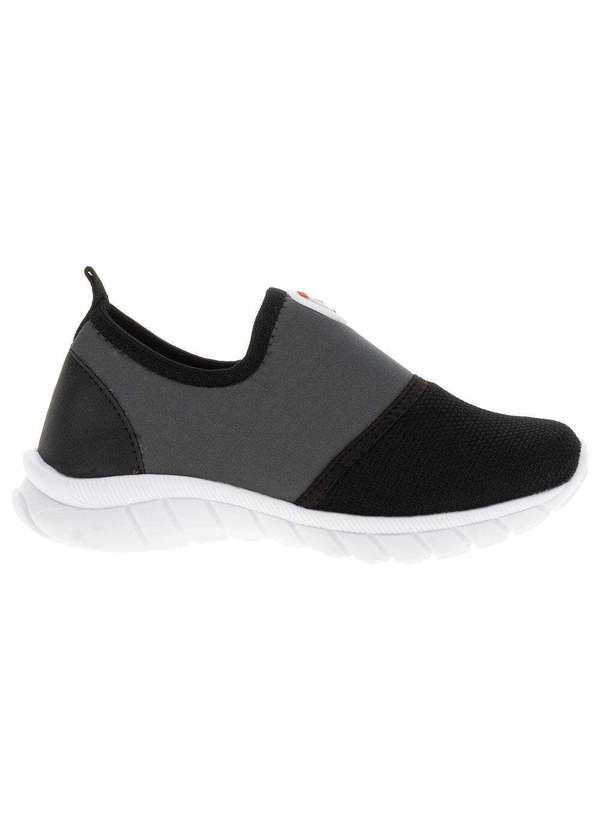 Kids Top - Tênis Infantil Slip On Kids Top - 275 - Cinza/Preto 5