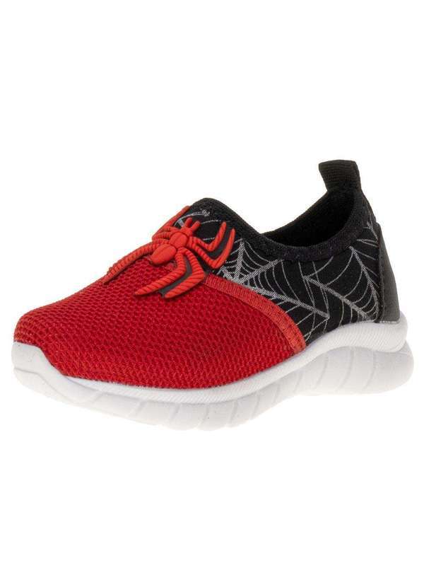 Kids Top - Tênis Infantil Slip On Kids Top - 312 - Preto/Vermelho