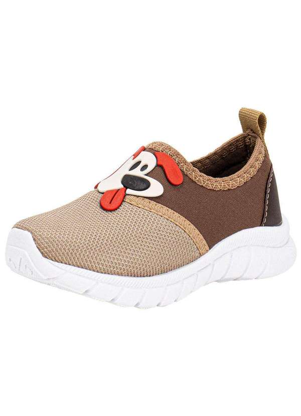 Kids Top - Tênis Infantil Slip On Kids Top 380/434 Chocolate